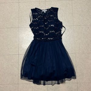 Navy Blue Dress